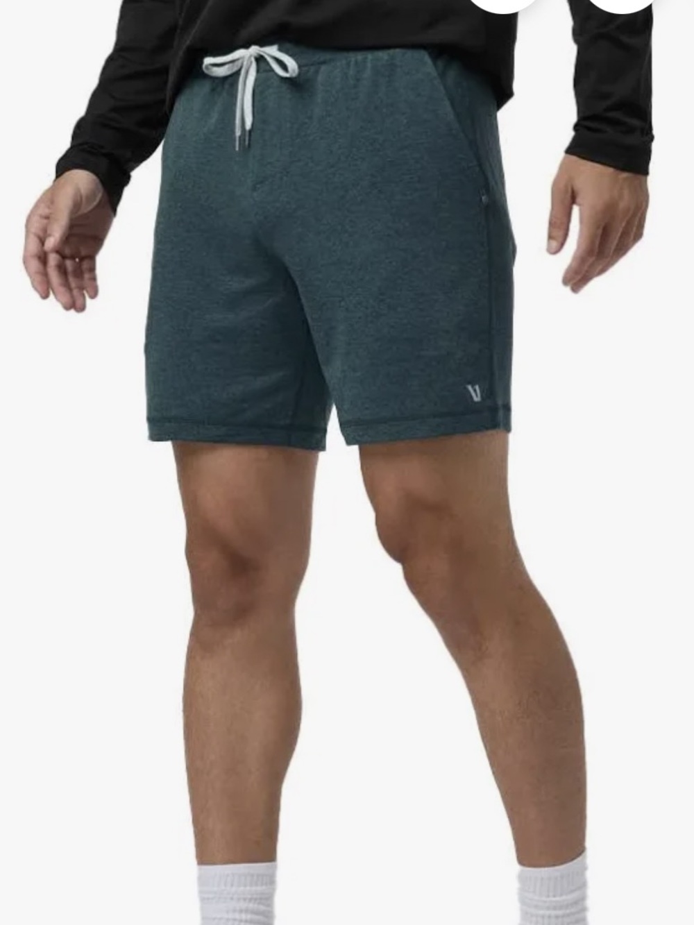 Vuori Men's Ponto Performance Short - 7" size L